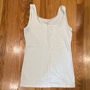 Off white classic tank